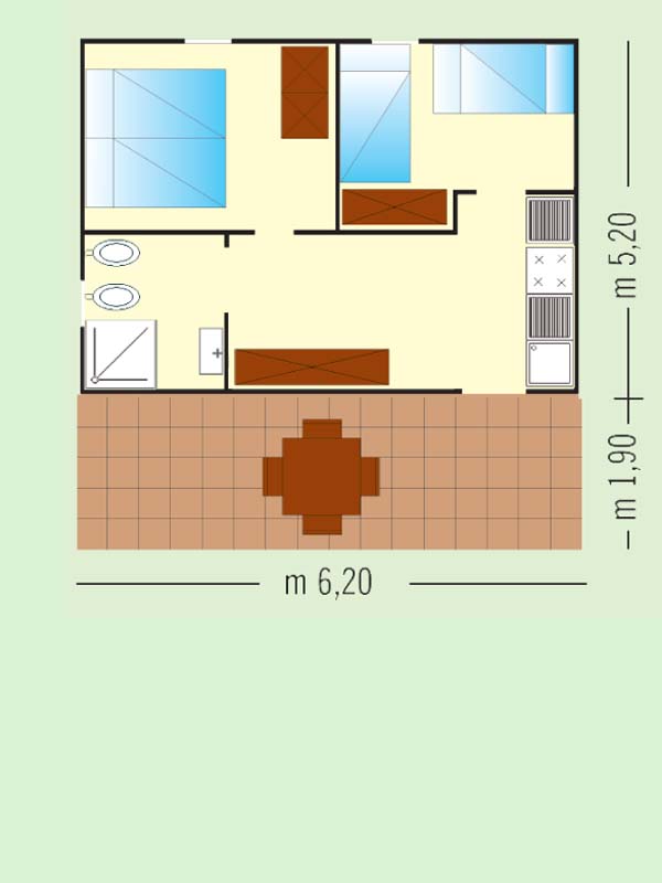 Bungalow-Fiano
