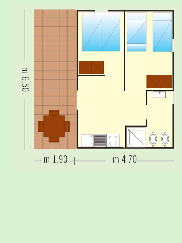 Camping Bungalow Erbaluce