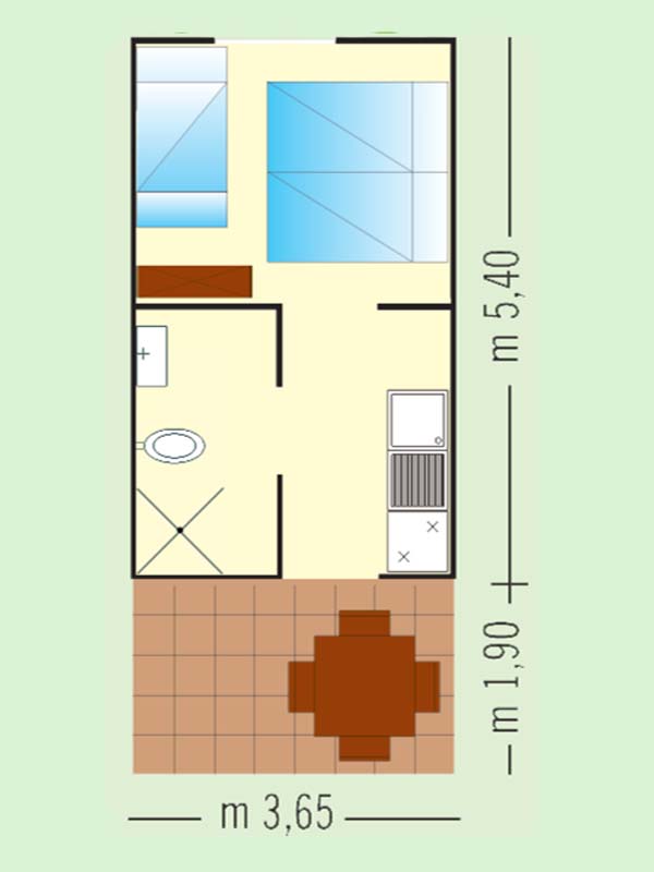 Camping Bungalow Gamay