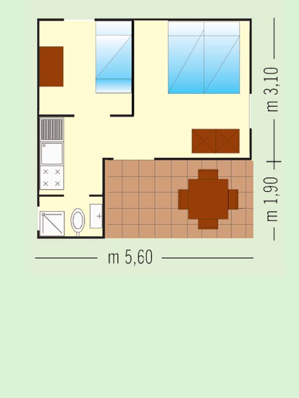 Bungalow-Arneis