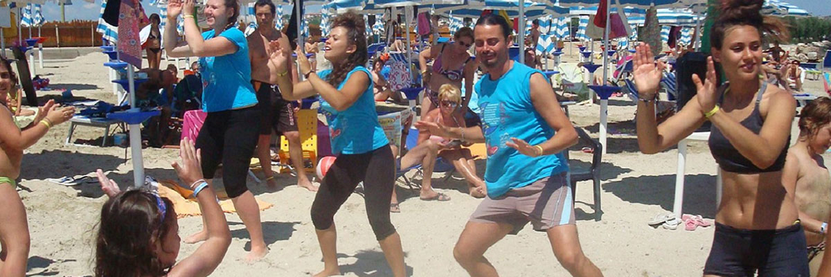 spiaggia animazione