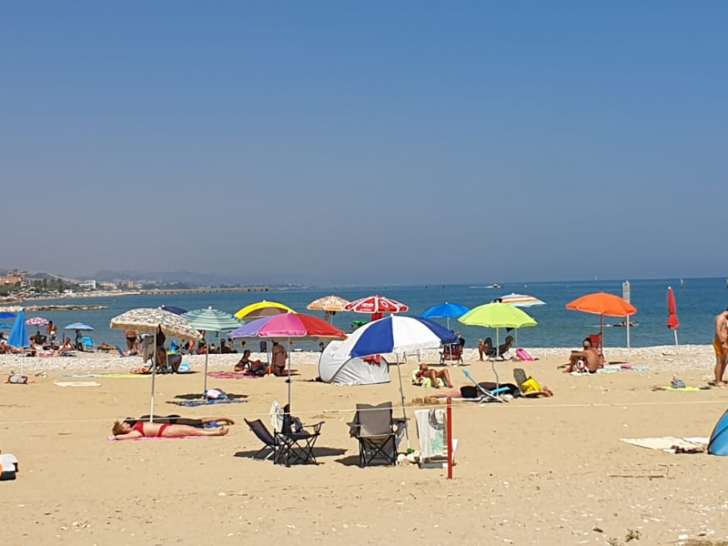 la nostra spiaggia nel 2020 da utilizzarsi con le proprie attrezzature